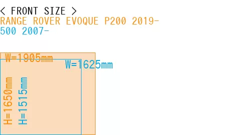 #RANGE ROVER EVOQUE P200 2019- + 500 2007-
